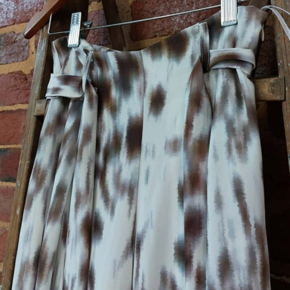 SHEIKE Snow Leopard Print High Waisted Wide Leg Palazzo Pants - Picture 7 of 10